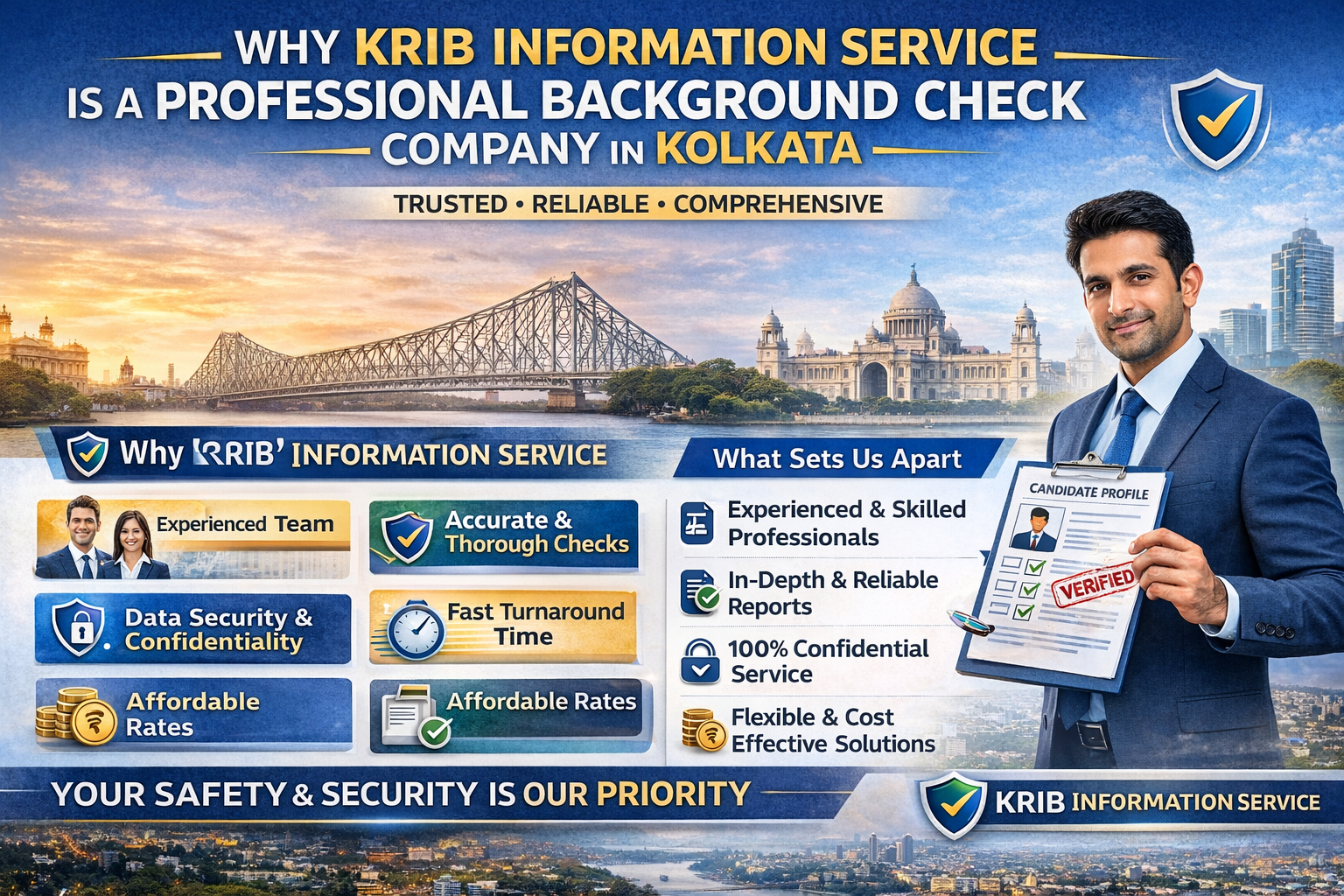 Why Krib Information Service is a Professional Background Check Company in Kolkata