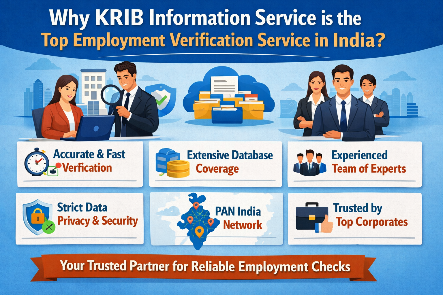 Why KRIB Information Service is the Top Employment Verification Service in India